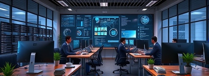 animated insurance agent network, engaging, showcasing intuitive interactions, photorealistic, open-plan office with digital tools, highly detailed, real-time updates, 144Hz refresh rate, vivid colors, soft diffuse glow, shot with a cine lens.